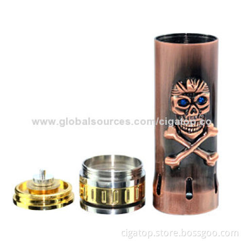 Besting Cheap Skull Electronic Cigarette Hades X Mechanical Mod, CE and RoHS Marks